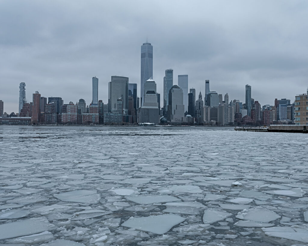 hudson river ice day 2