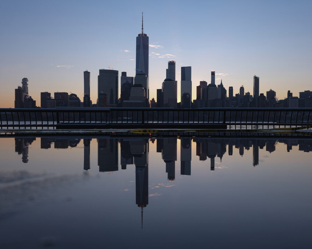 hudson river reflection